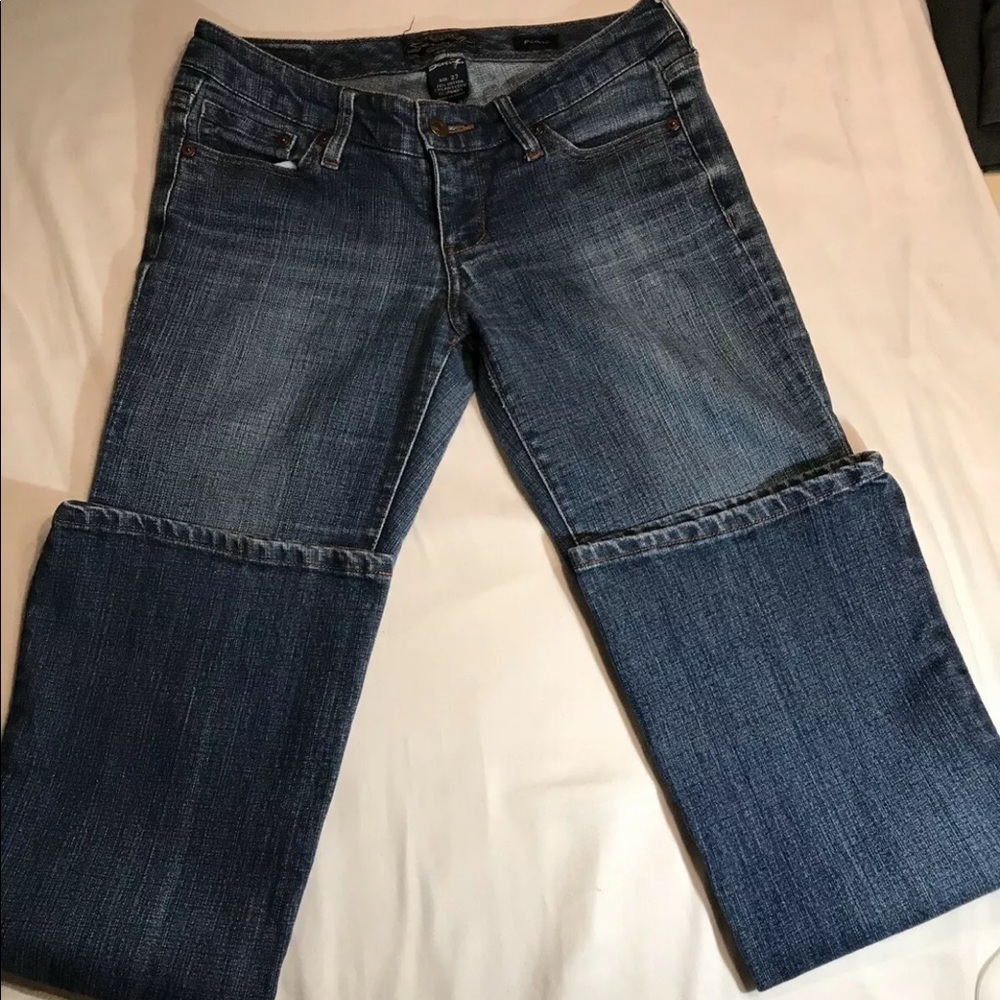 SEVEN JEANS FLARE BLUE WOMEN SIZE 27